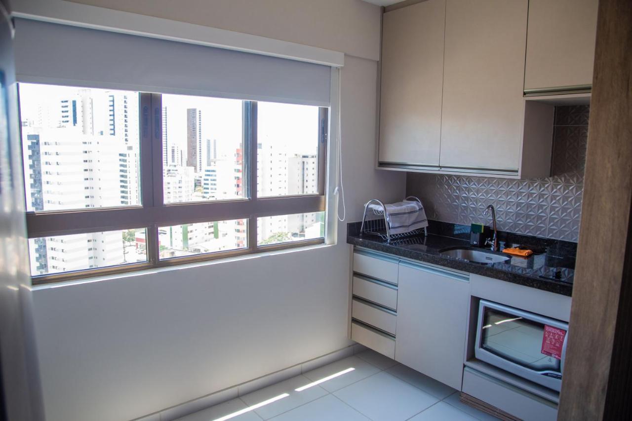 Flat No Melhor De Boa Viagem, Vista Para O Mar, Andar Alto Recife Buitenkant foto
