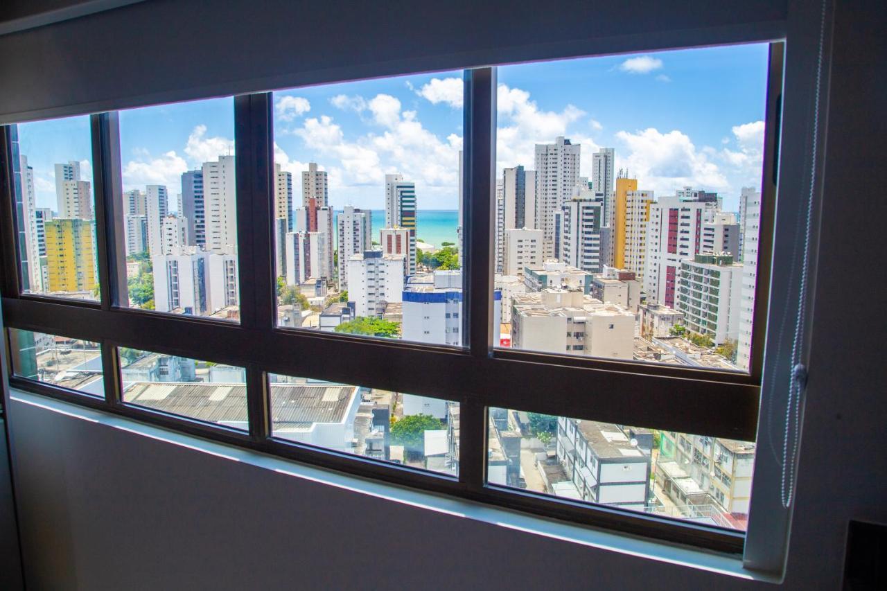 Flat No Melhor De Boa Viagem, Vista Para O Mar, Andar Alto Recife Buitenkant foto