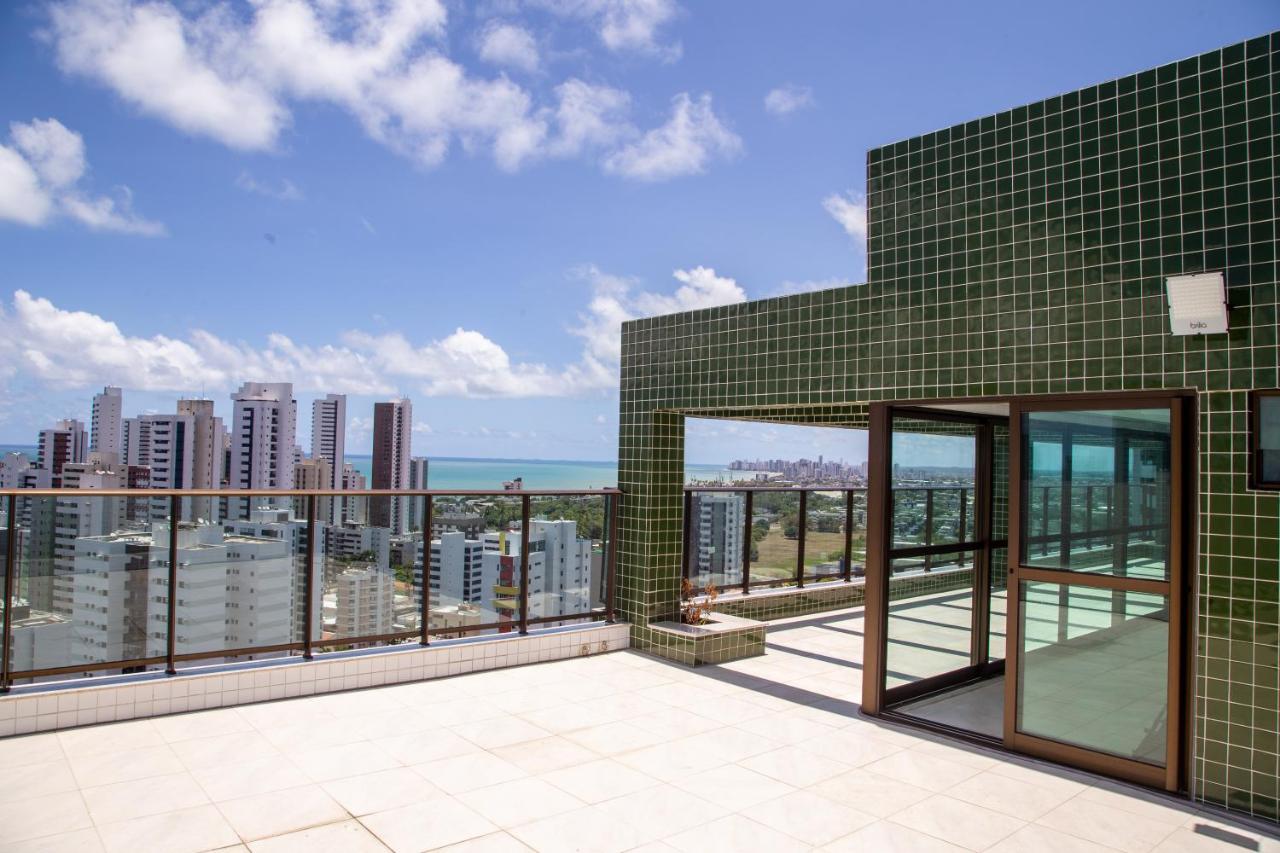 Flat No Melhor De Boa Viagem, Vista Para O Mar, Andar Alto Recife Buitenkant foto